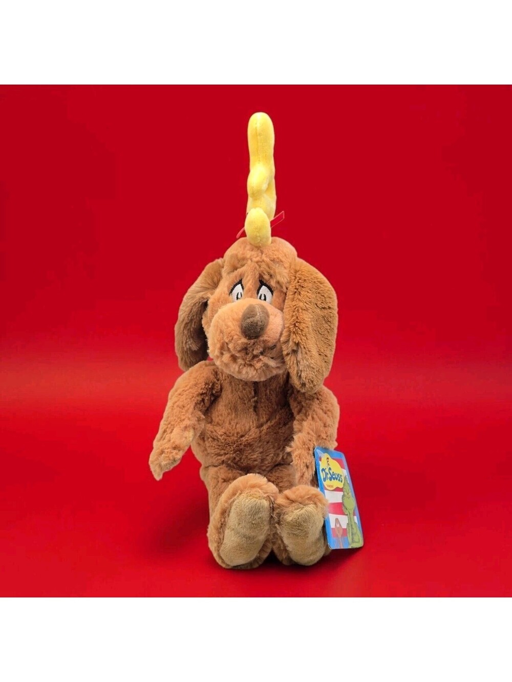 New Dr Seuss How The Grinch Stole Christmas Max The Dog Plush Toy Aurora 16”